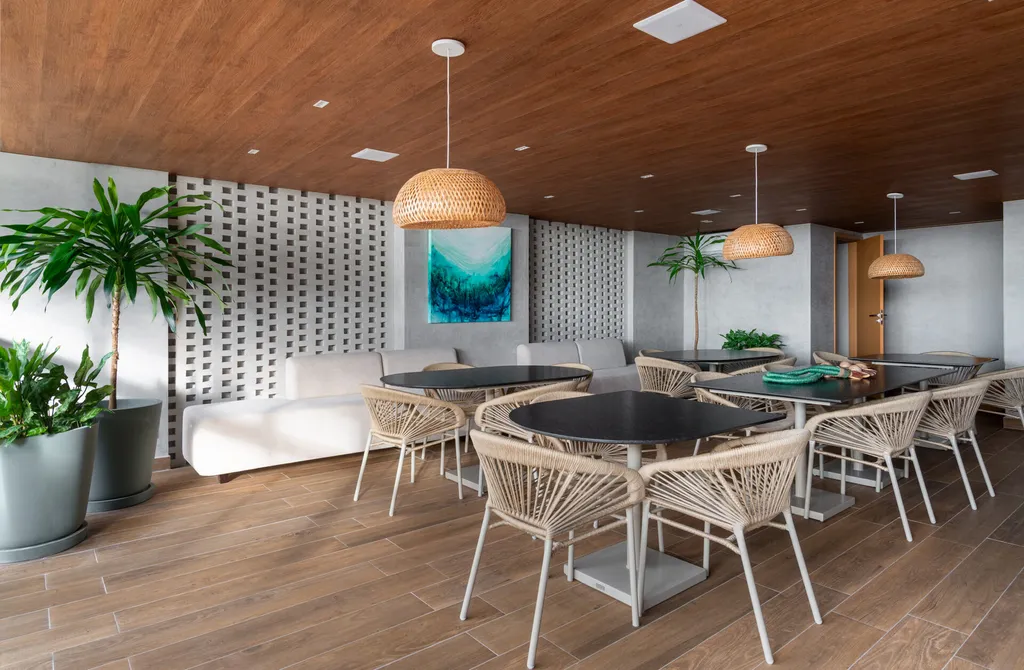 Espaço gourmet do Urban Mares